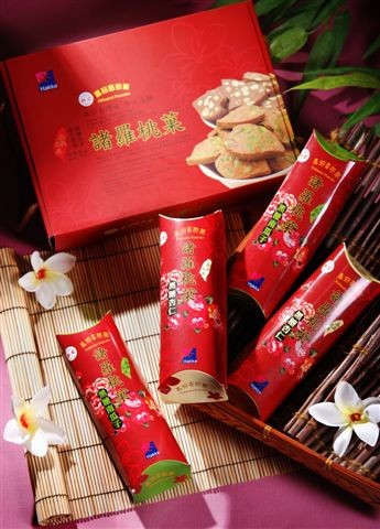 諸羅桃菓禮盒系列-客家花漾版 