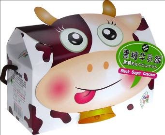 造型黑糖牛乳餅