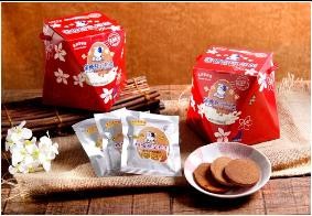特濃鮮乳煎菓禮盒系列-管樂之都版(原味)客家桐花板(黑糖)